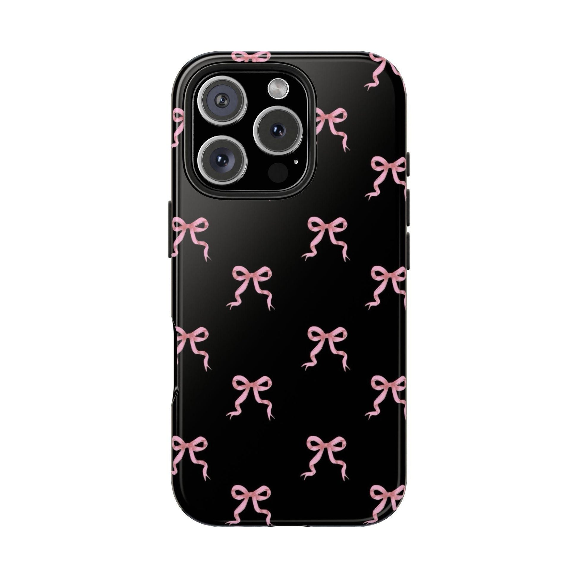 Pink Ribbon Charm iPhone Tough Case - SmartHomeGoodies