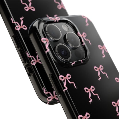 Pink Ribbon Charm iPhone Tough Case - SmartHomeGoodies