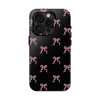 Pink Ribbon Charm iPhone Tough Case - SmartHomeGoodies