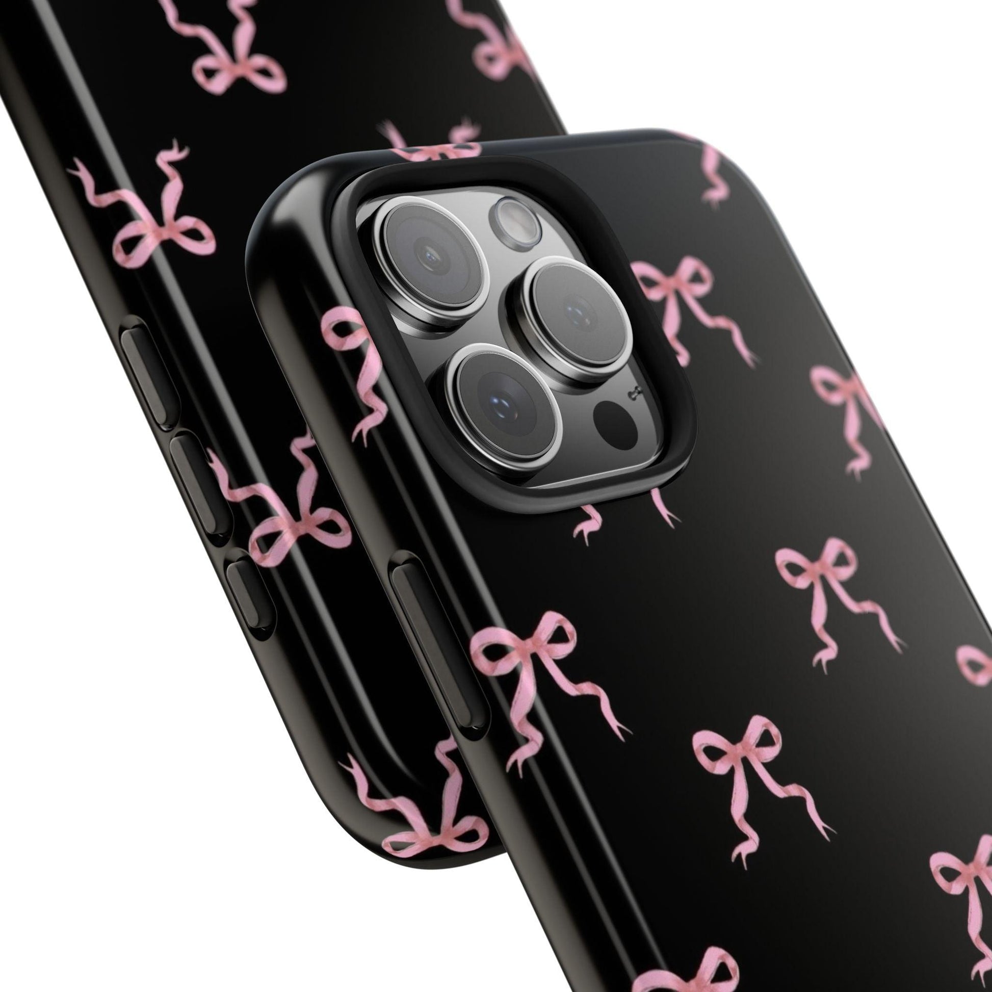 Pink Ribbon Charm iPhone Tough Case - SmartHomeGoodies