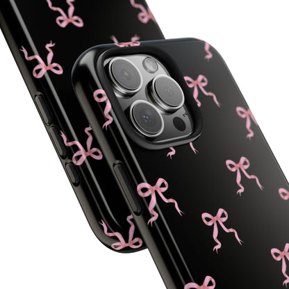 Pink Ribbon Charm iPhone Tough Case - SmartHomeGoodies