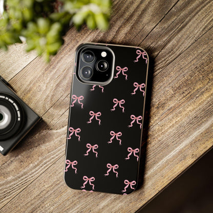 Pink Ribbon Charm iPhone Tough Case - SmartHomeGoodies