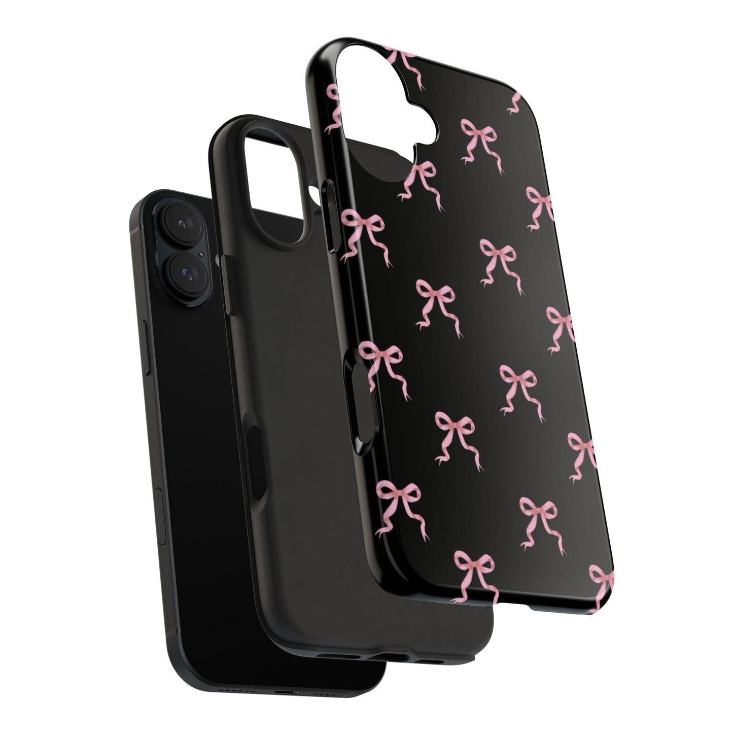 Pink Ribbon Charm iPhone Tough Case - SmartHomeGoodies
