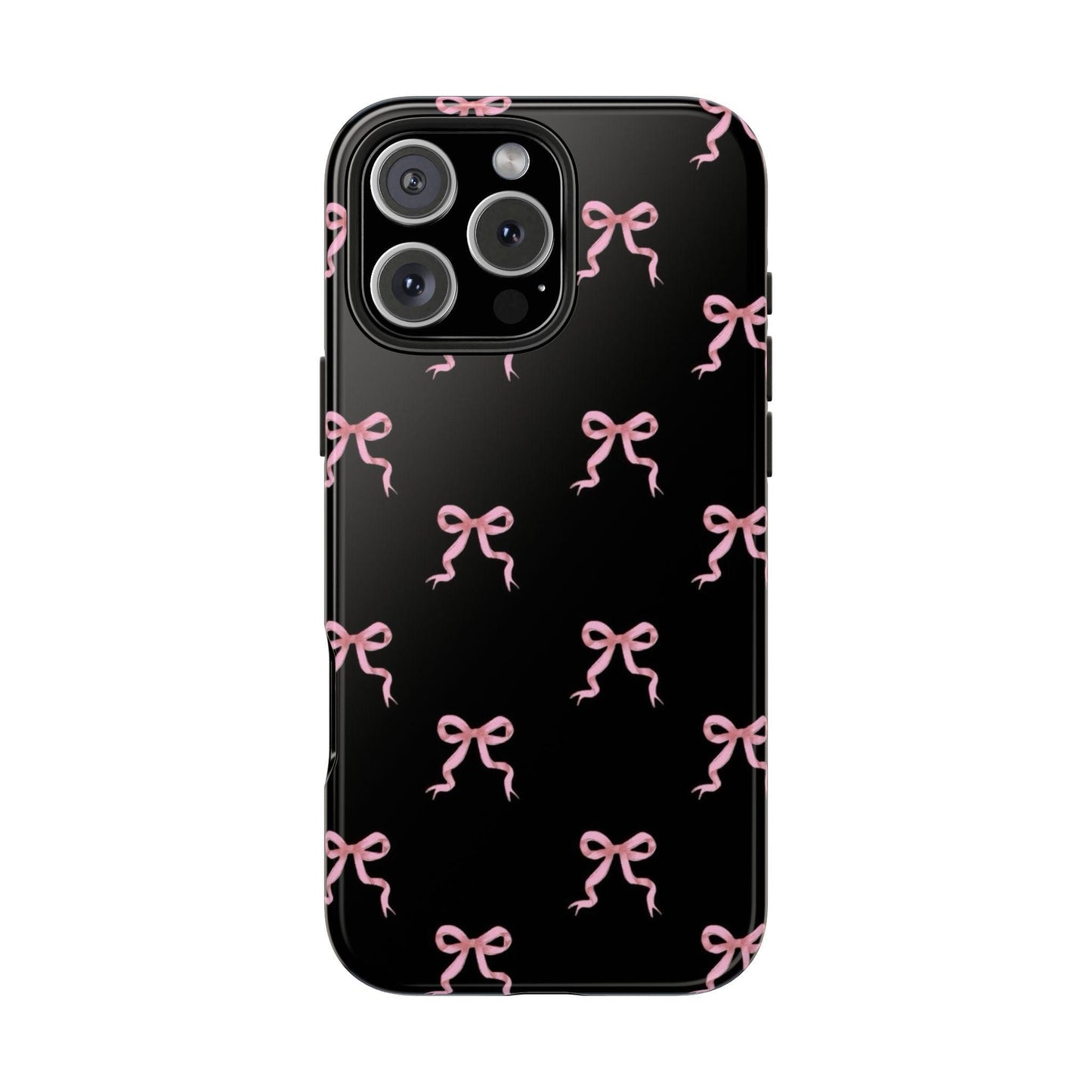 Pink Ribbon Charm iPhone Tough Case - SmartHomeGoodies