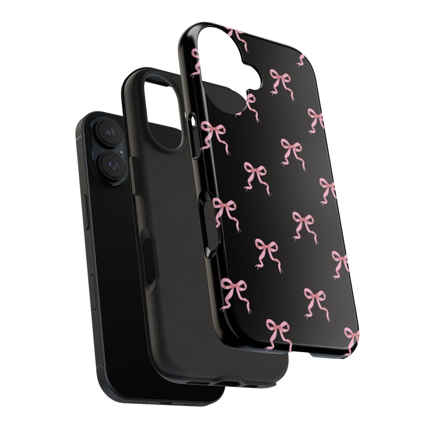 Pink Ribbon Charm iPhone Tough Case - SmartHomeGoodies