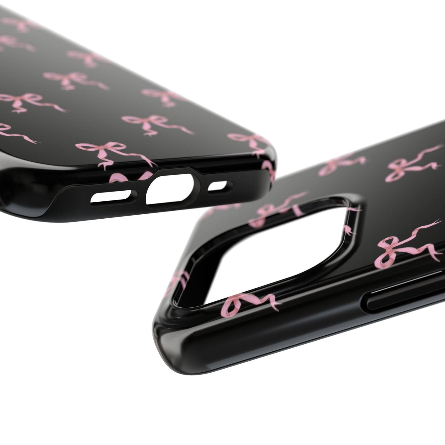 Pink Ribbon Charm iPhone Tough Case - SmartHomeGoodies