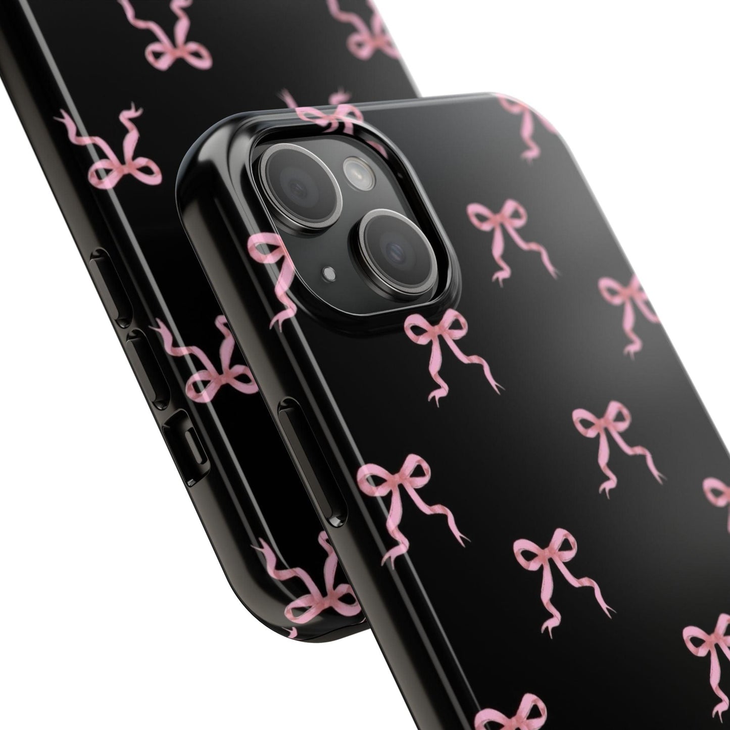 Pink Ribbon Charm iPhone Tough Case - SmartHomeGoodies