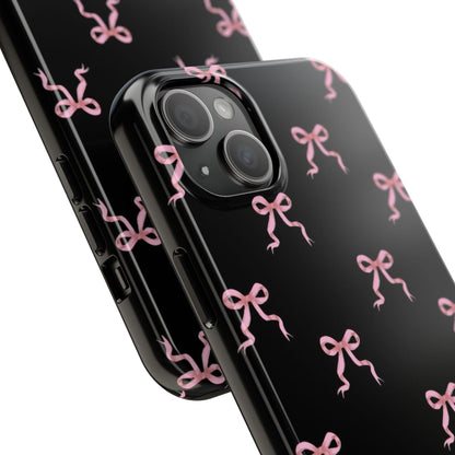 Pink Ribbon Charm iPhone Tough Case - SmartHomeGoodies