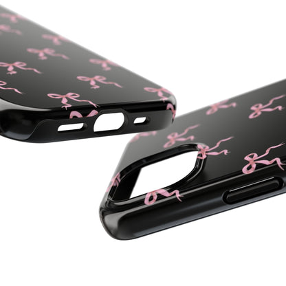 Pink Ribbon Charm iPhone Tough Case - SmartHomeGoodies