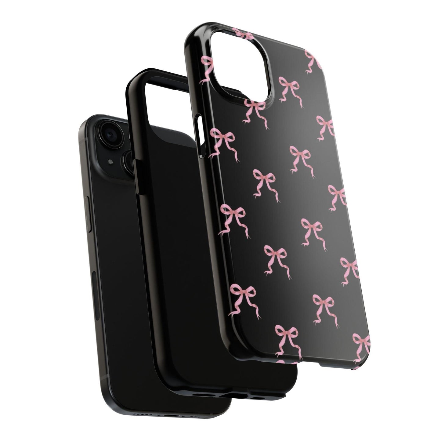 Pink Ribbon Charm iPhone Tough Case - SmartHomeGoodies