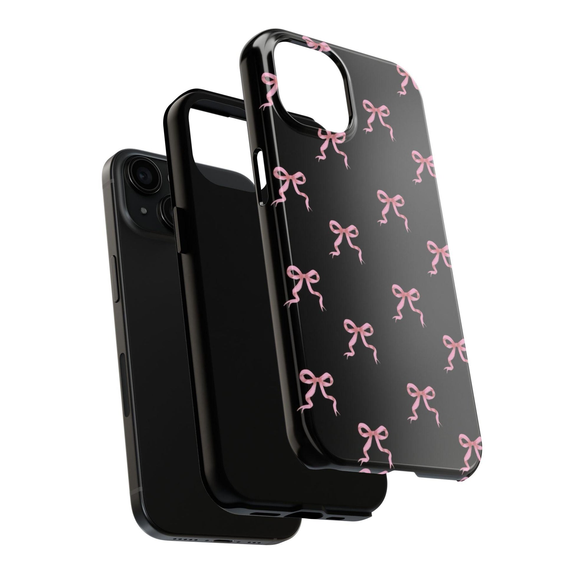 Pink Ribbon Charm iPhone Tough Case - SmartHomeGoodies