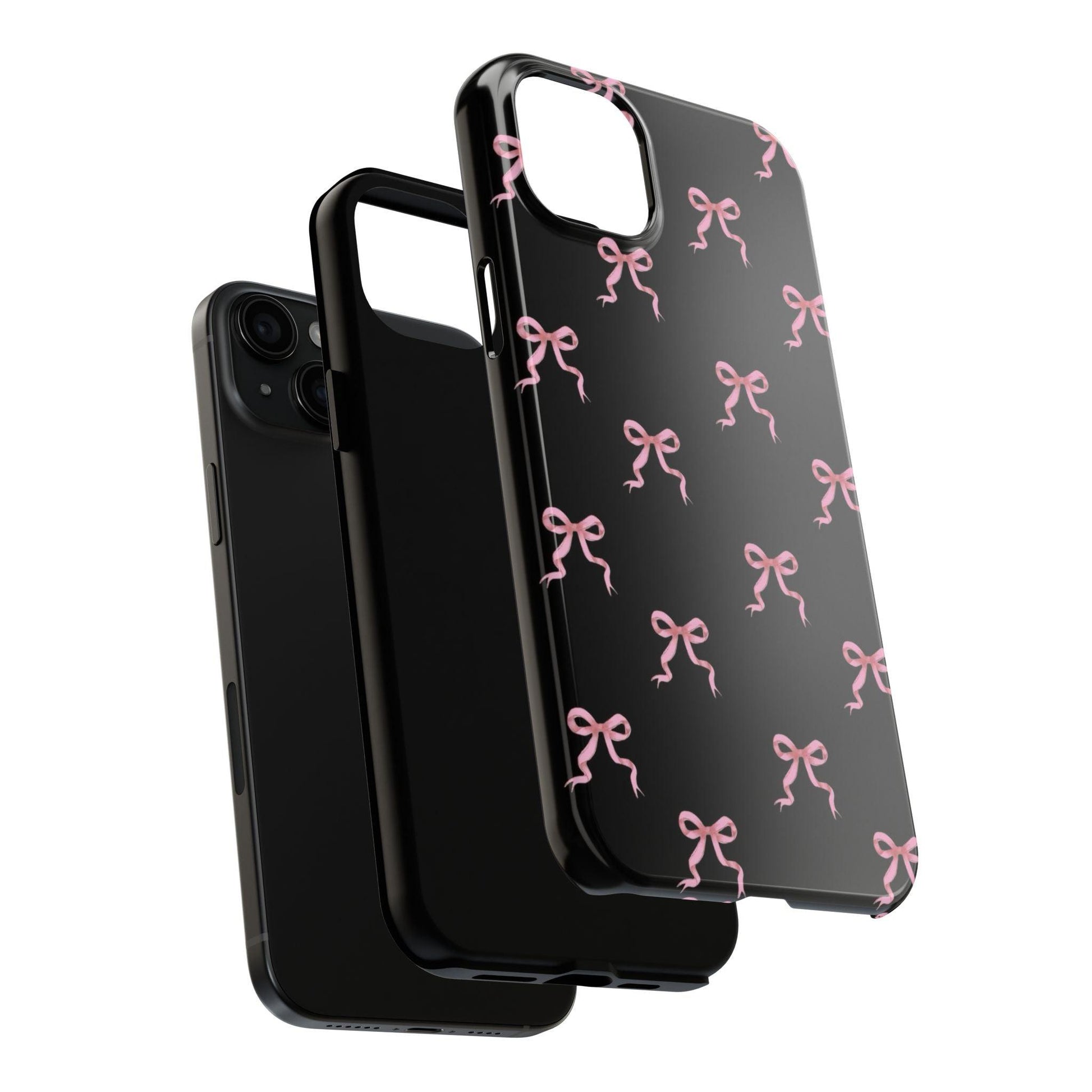 Pink Ribbon Charm iPhone Tough Case - SmartHomeGoodies