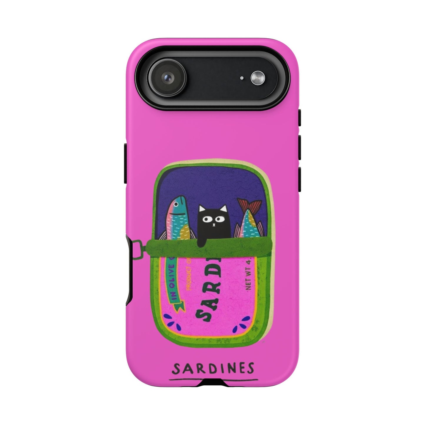 Playful Cat Sardine Phone Case - SmartHomeGoodies