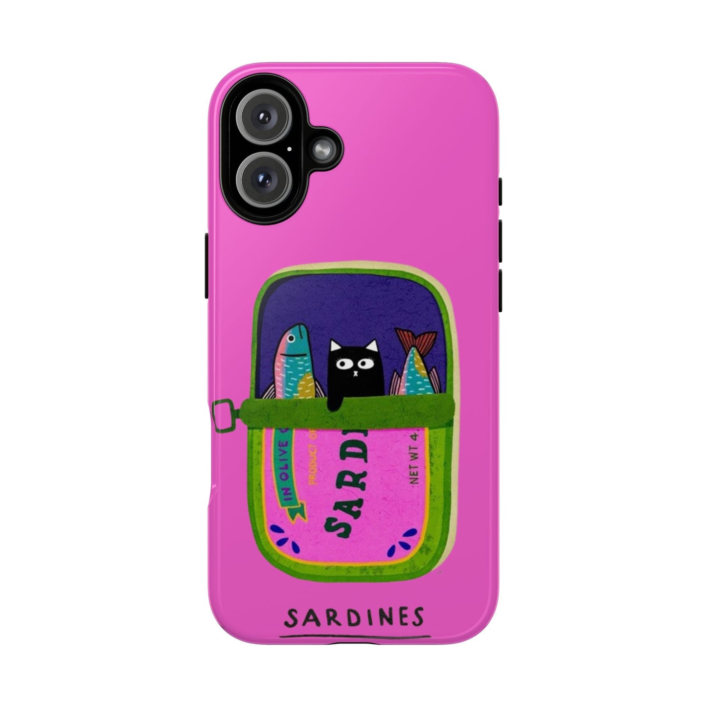 Playful Cat Sardine Phone Case - SmartHomeGoodies