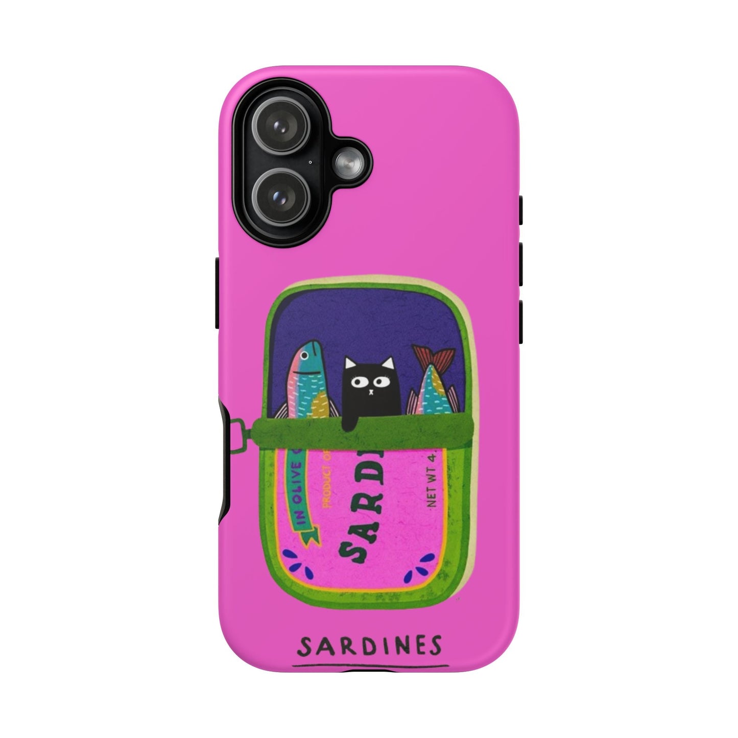 Playful Cat Sardine Phone Case - SmartHomeGoodies