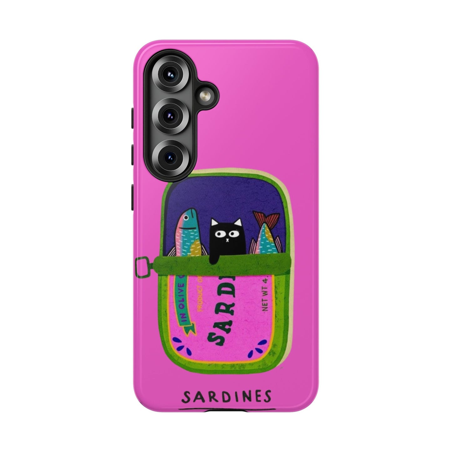 Playful Cat Sardine Phone Case - SmartHomeGoodies