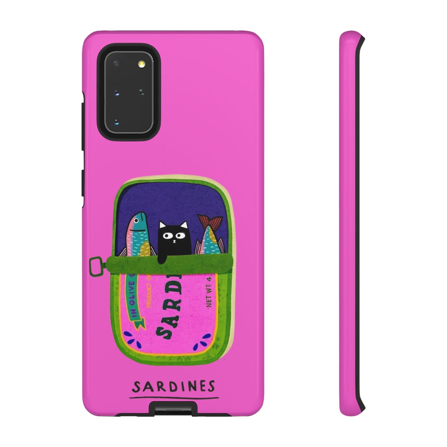 Playful Cat Sardine Phone Case - SmartHomeGoodies