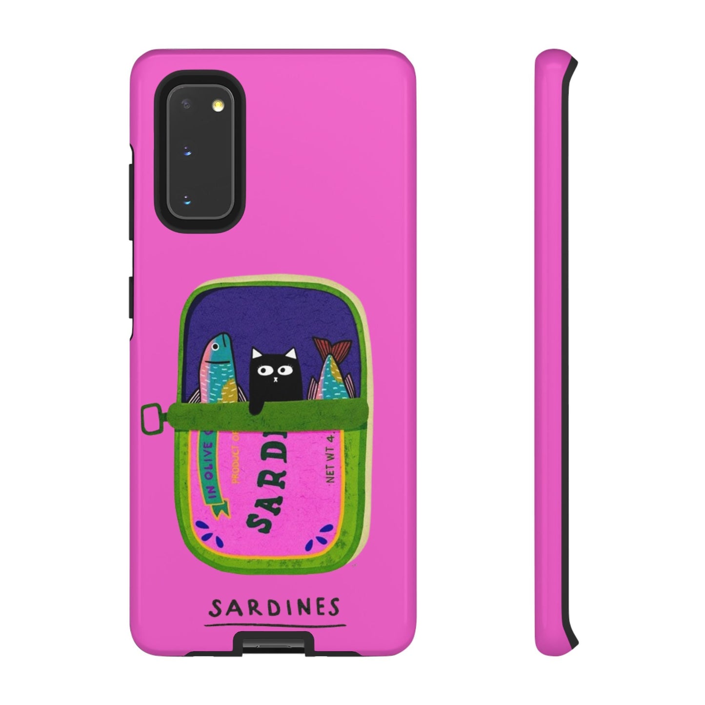Playful Cat Sardine Phone Case - SmartHomeGoodies