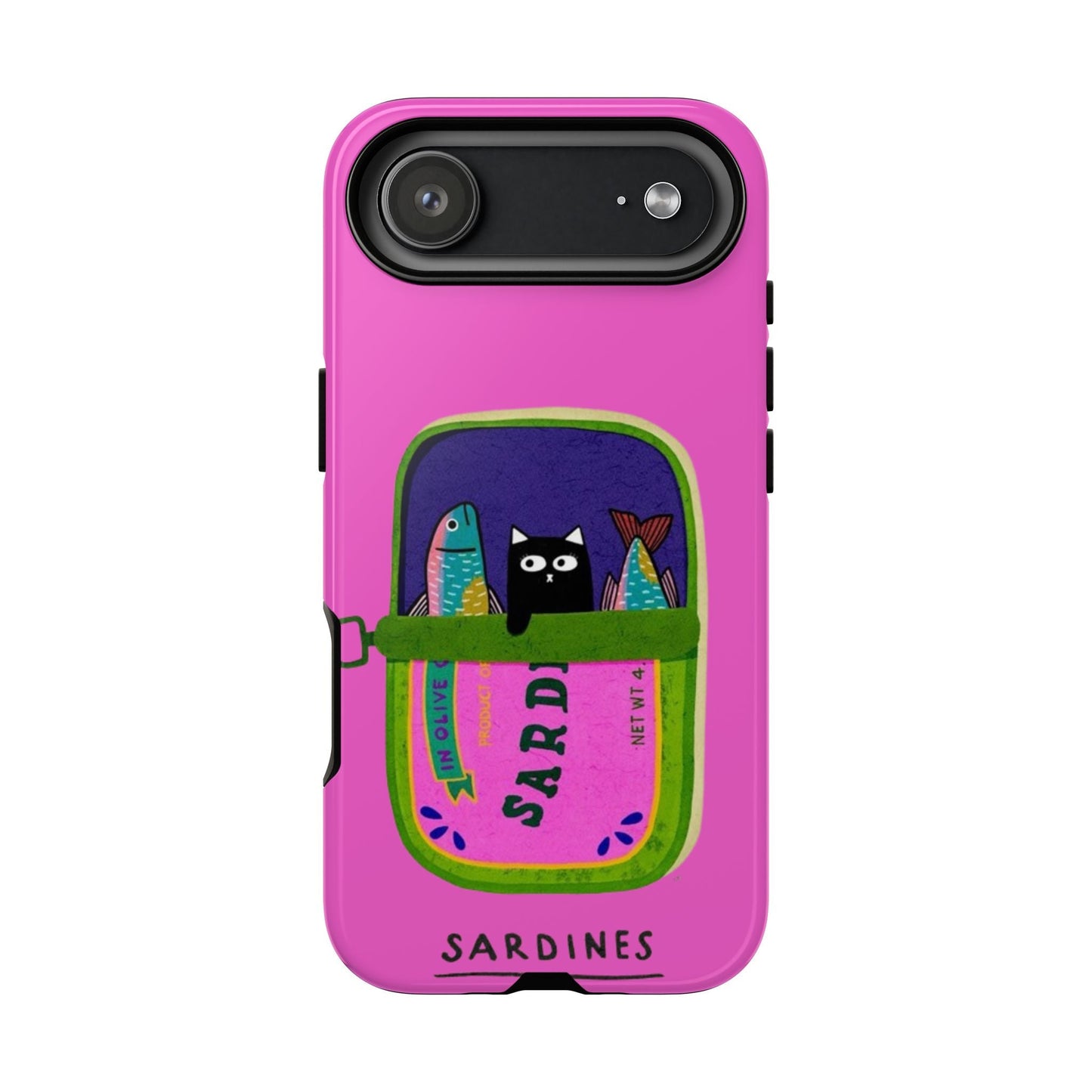 Playful Cat Sardine Phone Case - SmartHomeGoodies