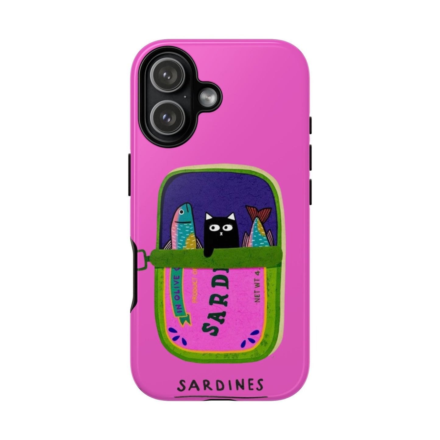 Playful Cat Sardine Phone Case - SmartHomeGoodies