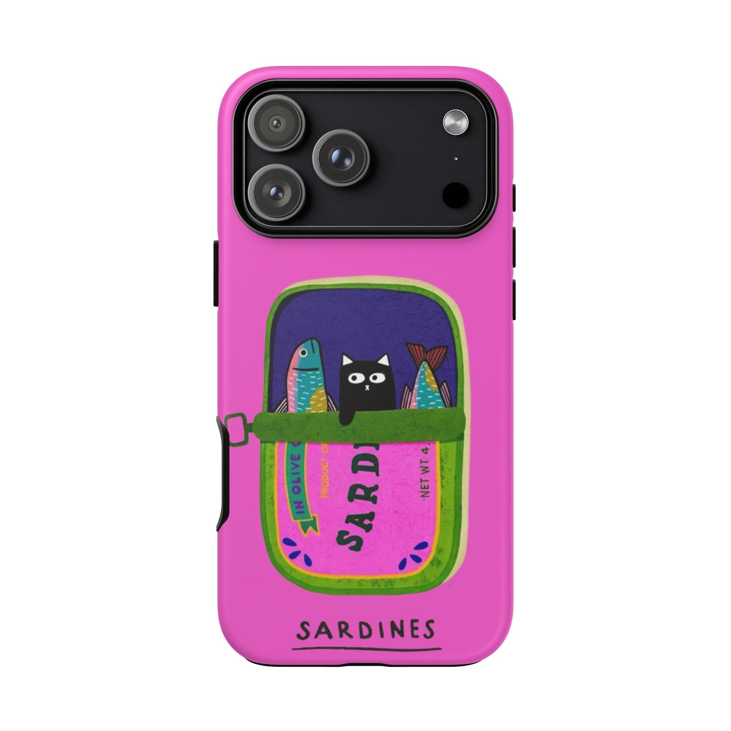 Playful Cat Sardine Phone Case - SmartHomeGoodies