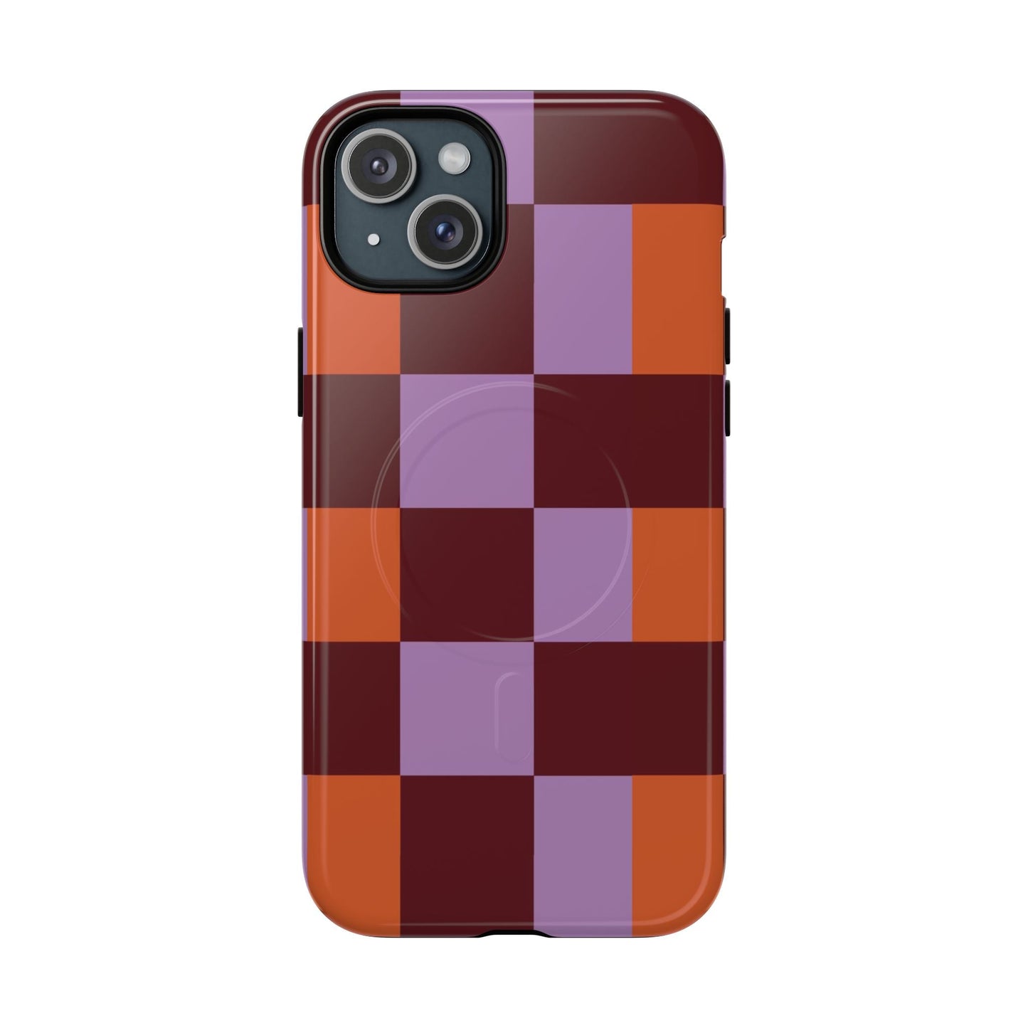 Plum Patchwork MagSafe Phone Case - SmartHomeGoodies
