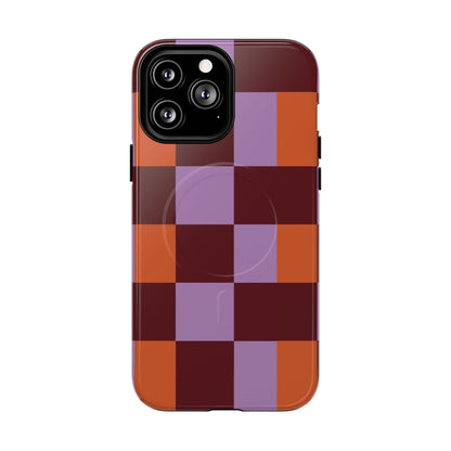 Plum Patchwork MagSafe Phone Case - SmartHomeGoodies