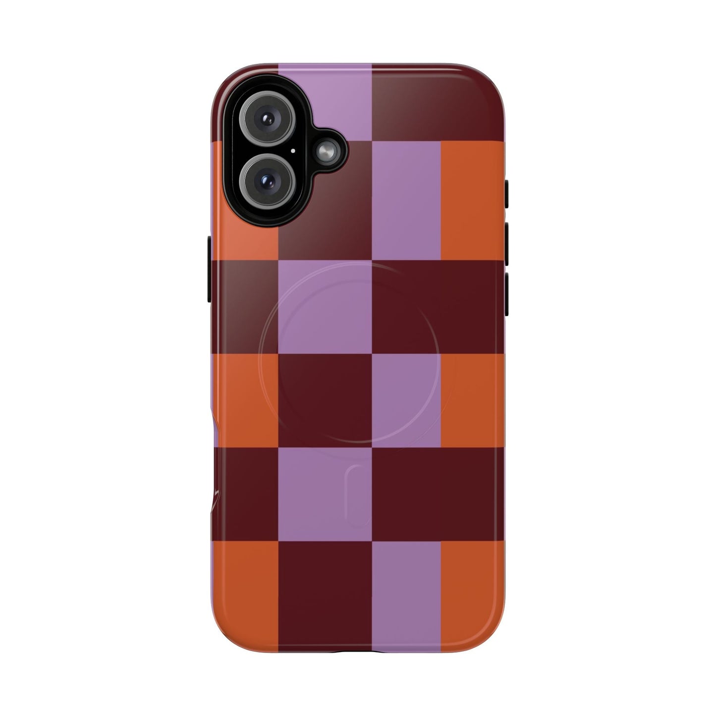 Plum Patchwork MagSafe Phone Case - SmartHomeGoodies