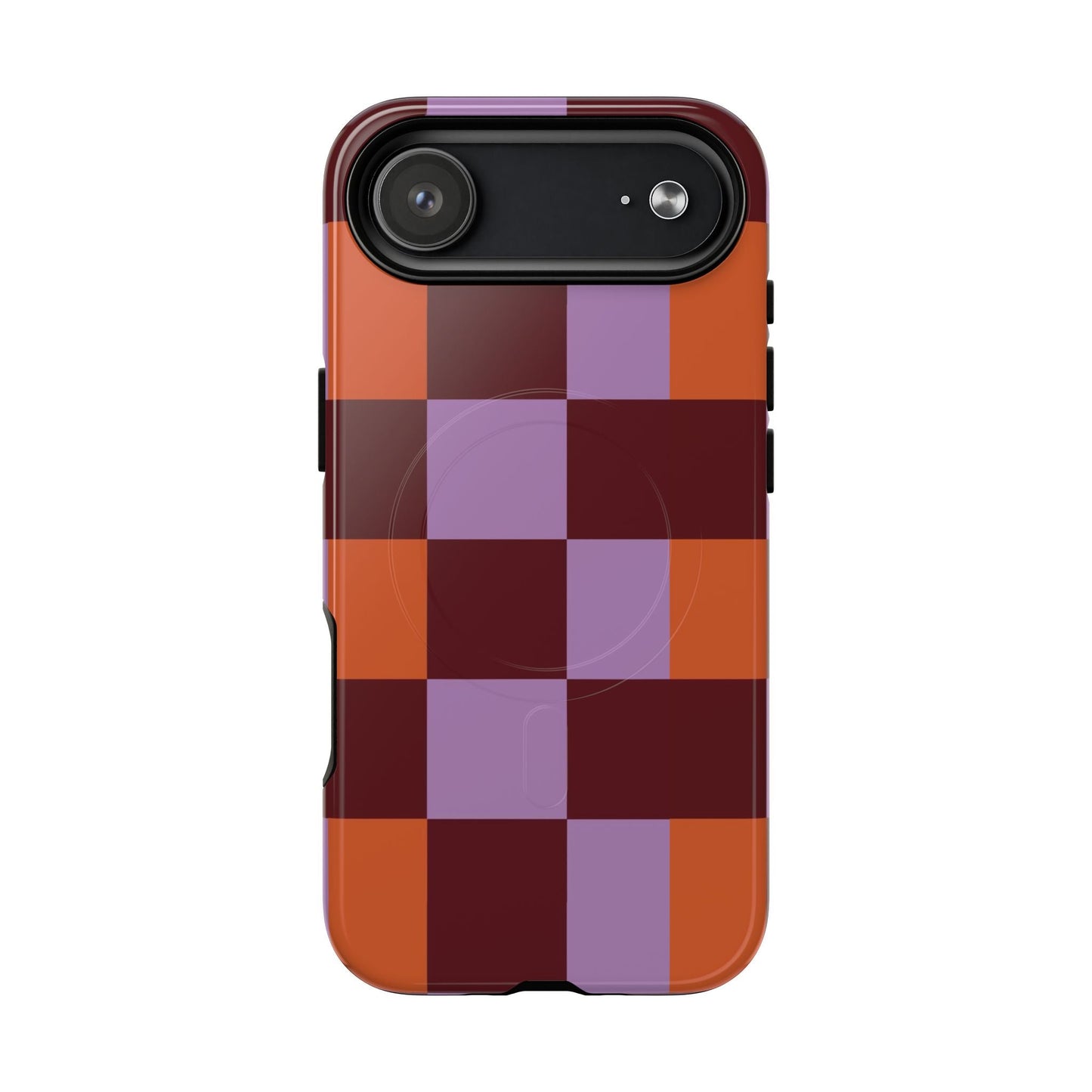 Plum Patchwork MagSafe Phone Case - SmartHomeGoodies