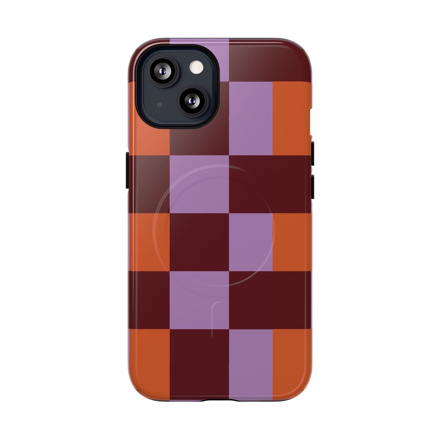 Plum Patchwork MagSafe Phone Case - SmartHomeGoodies
