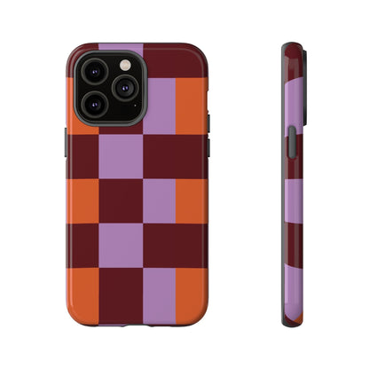 Plum Patchwork Phone Case - SmartHomeGoodies