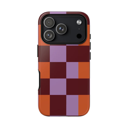 Plum Patchwork Phone Case - SmartHomeGoodies