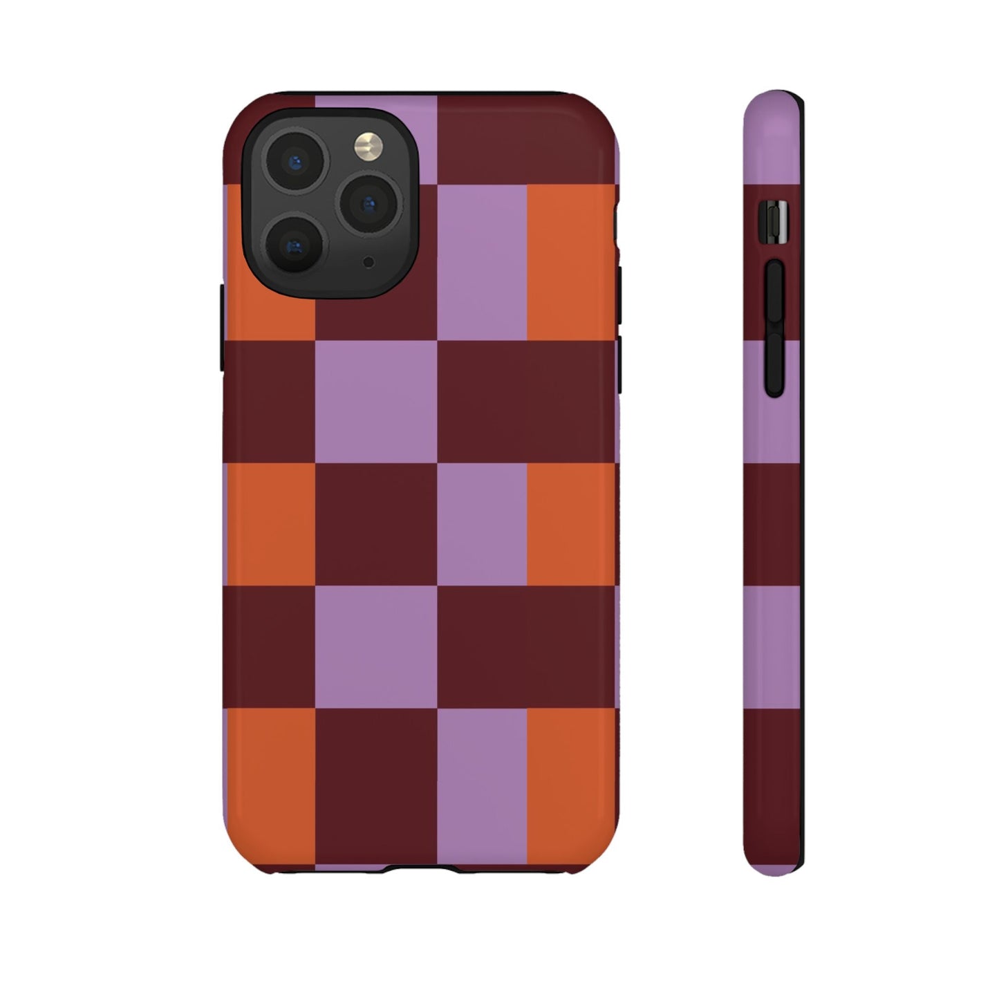 Plum Patchwork Phone Case - SmartHomeGoodies