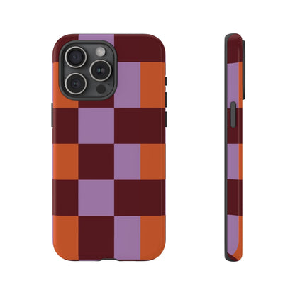 Plum Patchwork Phone Case - SmartHomeGoodies
