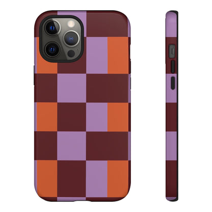 Plum Patchwork Phone Case - SmartHomeGoodies
