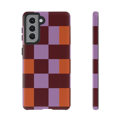 Plum Patchwork Phone Case - SmartHomeGoodies
