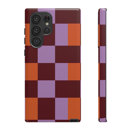 Plum Patchwork Phone Case - SmartHomeGoodies