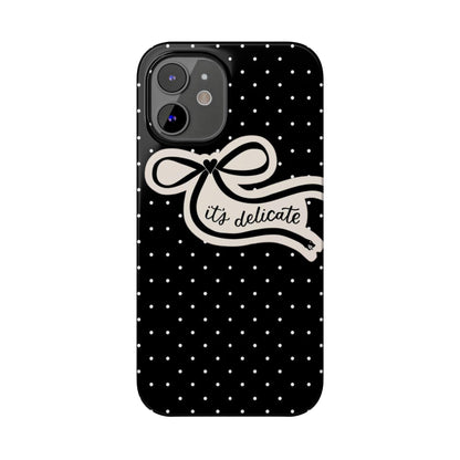 Polka Bow Elegance iPhone Cases - SmartHomeGoodies