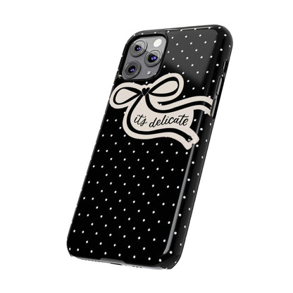 Polka Bow Elegance iPhone Cases - SmartHomeGoodies