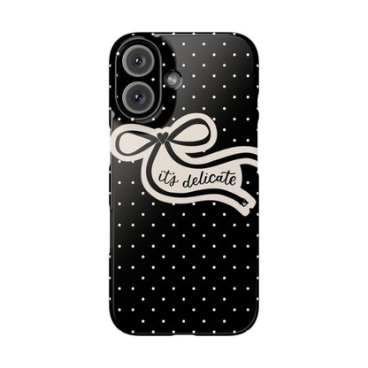 Polka Bow Elegance iPhone Cases - SmartHomeGoodies