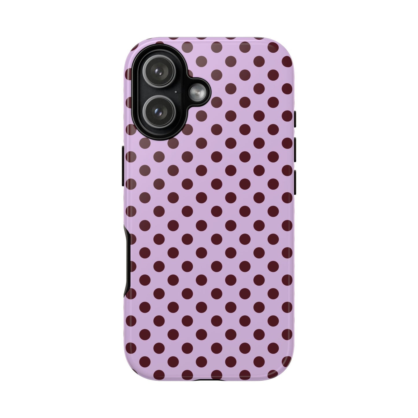 Purple Polka Dot Tough Phone Case - SmartHomeGoodies