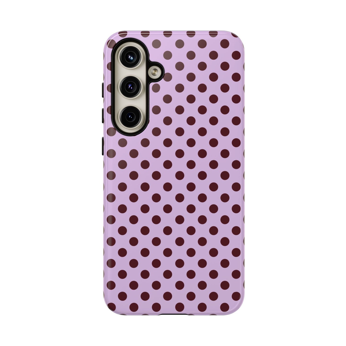 Purple Polka Dot Tough Phone Case - SmartHomeGoodies
