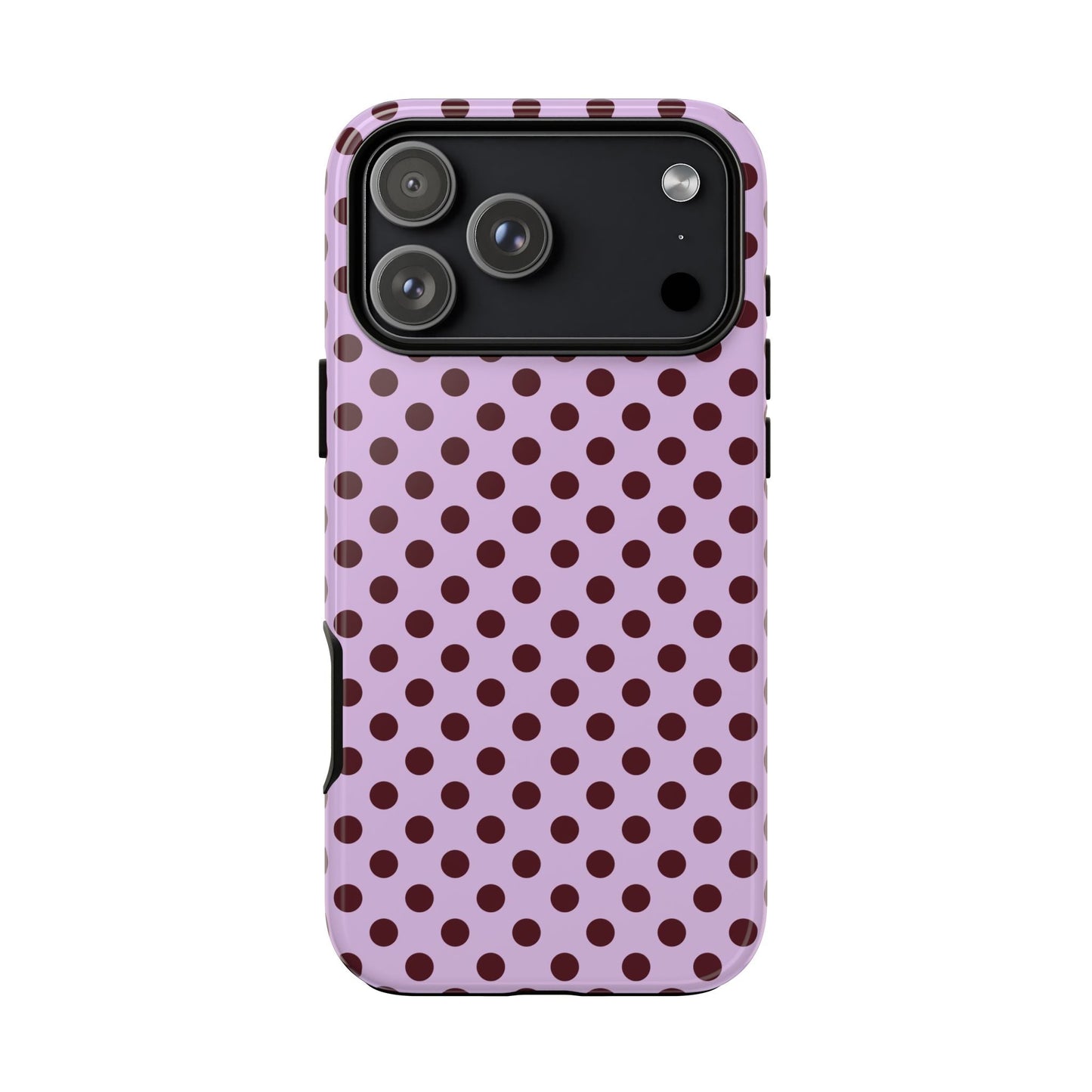 Purple Polka Dot Tough Phone Case - SmartHomeGoodies