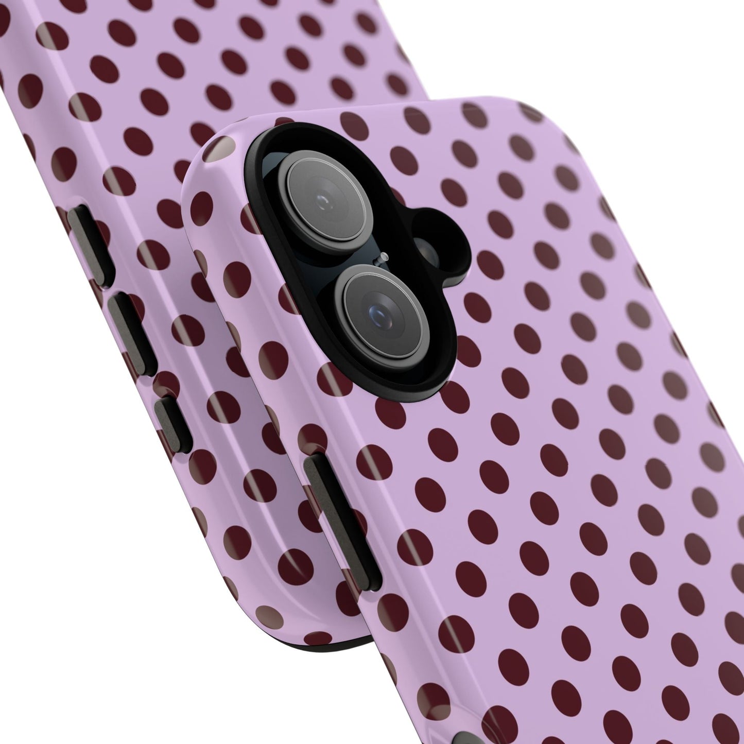Purple Polka Dot Tough Phone Case - SmartHomeGoodies