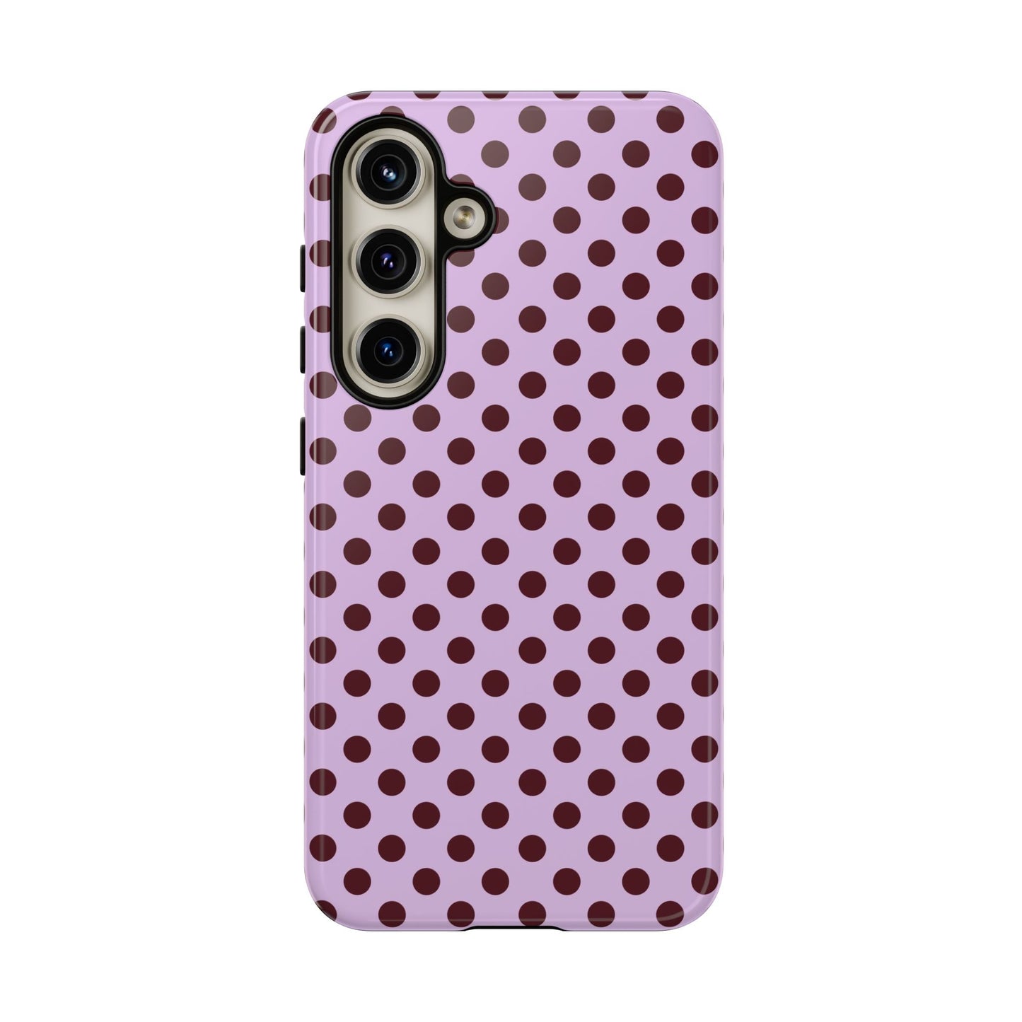 Purple Polka Dot Tough Phone Case - SmartHomeGoodies
