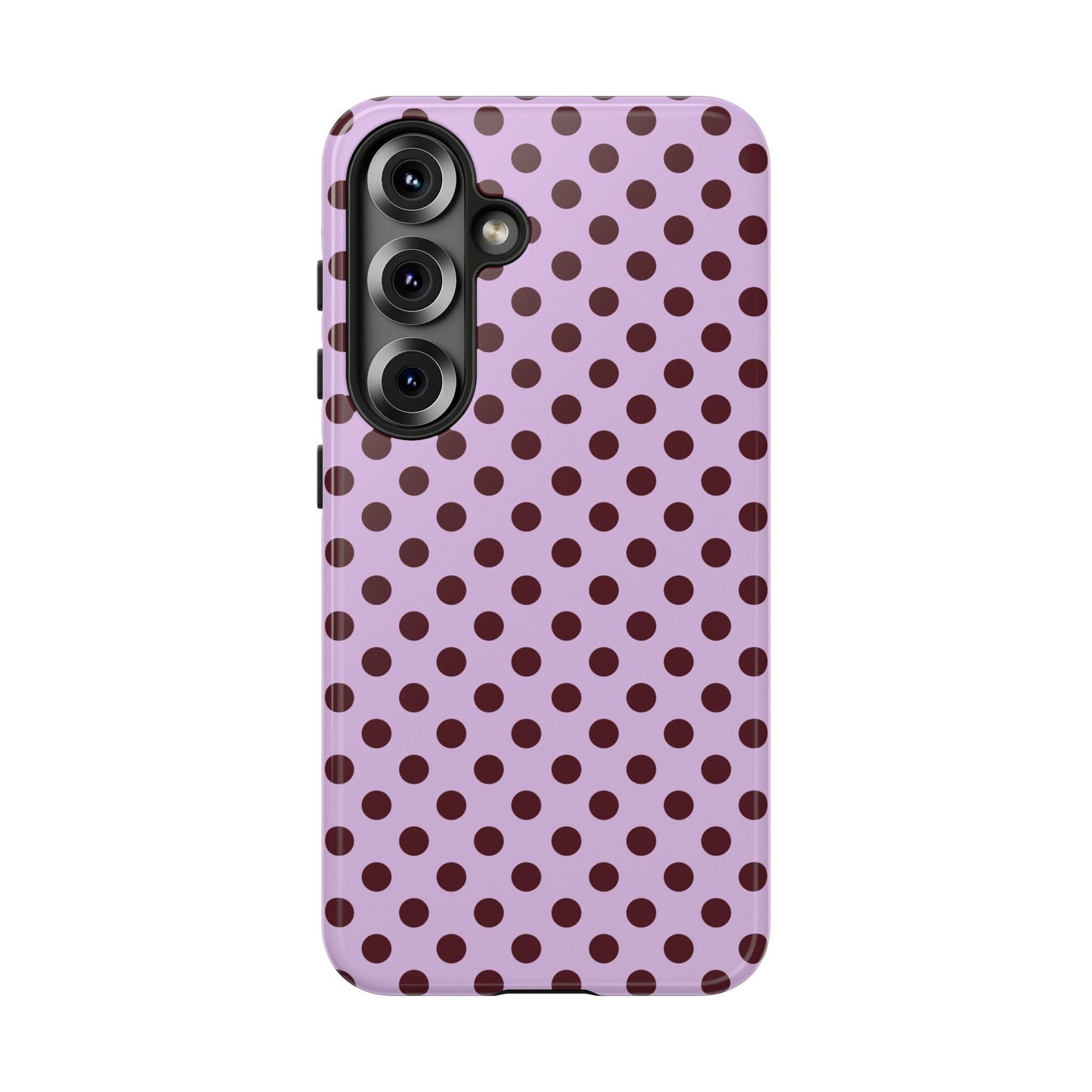 Purple Polka Dot Tough Phone Case - SmartHomeGoodies