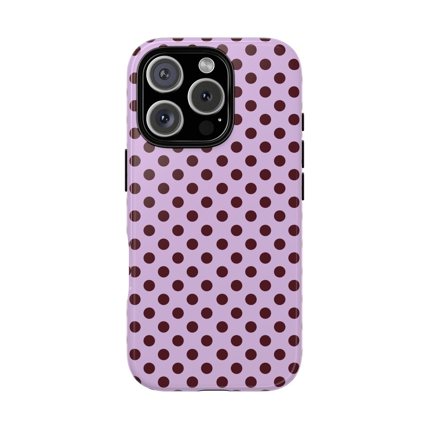 Purple Polka Dot Tough Phone Case - SmartHomeGoodies