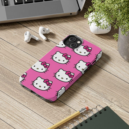 Purrfectly Pink Cats Tough iPhone Cases - SmartHomeGoodies