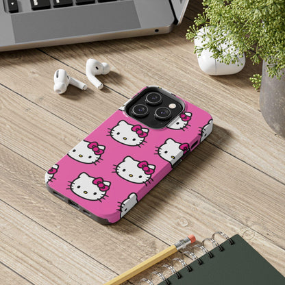 Purrfectly Pink Cats Tough iPhone Cases - SmartHomeGoodies