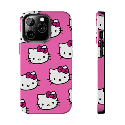Purrfectly Pink Cats Tough iPhone Cases - SmartHomeGoodies